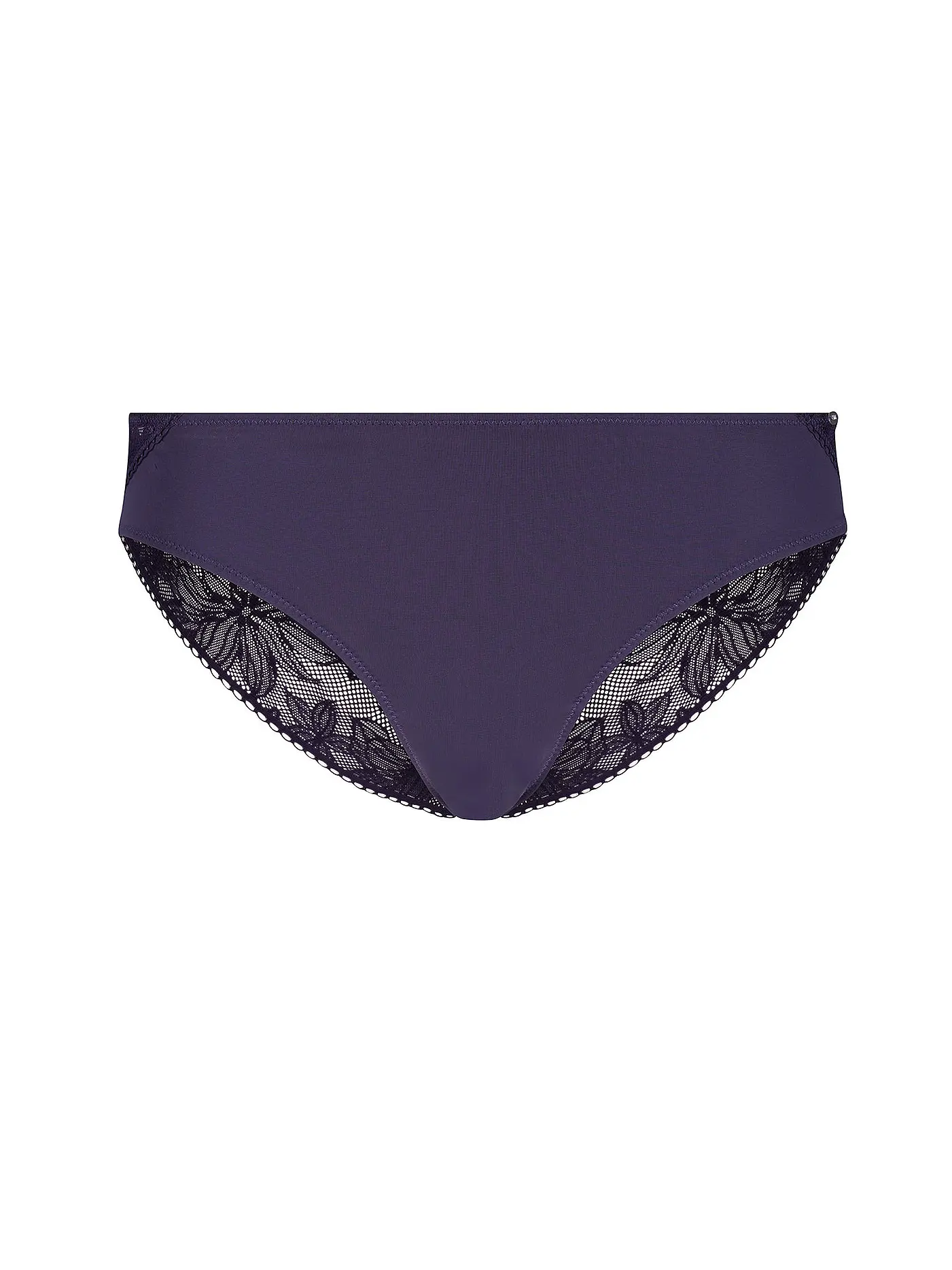 SKINY | Slip Micro Lace black | lila